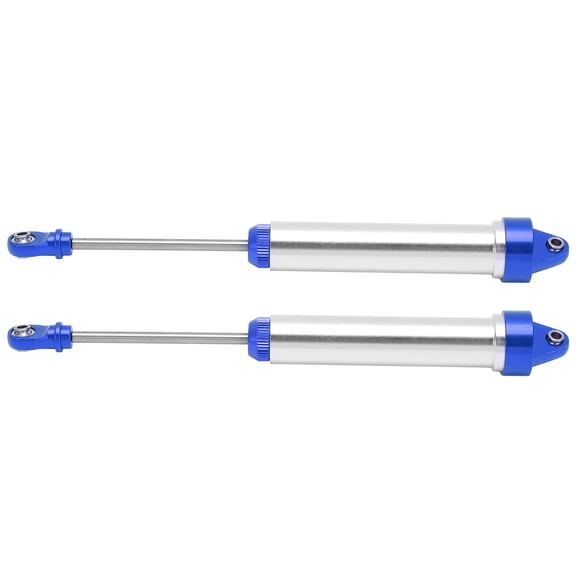 BIMZUC 2 Pcs RC Shocks Absorber Remote Control Car Metal Non Spring Rear Struts Damper for TRAXXAS for UDR, Dark Blue (6.7 inches / 170 mm)