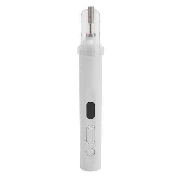 BIMZUC 2 in 1 Electric Nail Drill and Nail Lamp Portable Multifunctional Nail File Machine for Travel, White