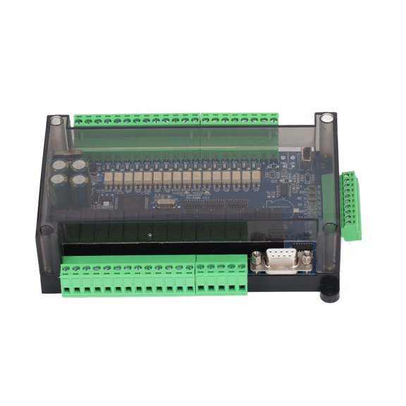 BIMZUC 24VDC Industrial Control Board 16 Input 16 Output High Speed PLC Controller Relay Output FX3U-32MR (7.87 inches / 20 cm)