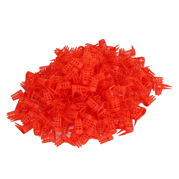 BIMZUC 250PCS Plastic Opening Bee Queens Cage Protective Cell Cover Beekeeping Tool Supplies