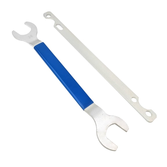BIMZUC 2PCS Fan Clutch Nut Wrench & Clutch Holder Removal Tool Kit (36mm x 32mm / 1.4in x 1.2in) for BMW Mercedes Ford