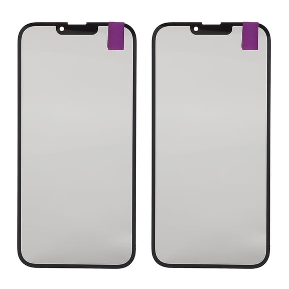 BIMZUC 2PCS Front Outer Glass Screen Replacement with Repair Kit, Smooth Touch Professional Lens Cover for IOS 13 Pro Max (7.87 inches / 20 cm) - Fix Your Cracked Display