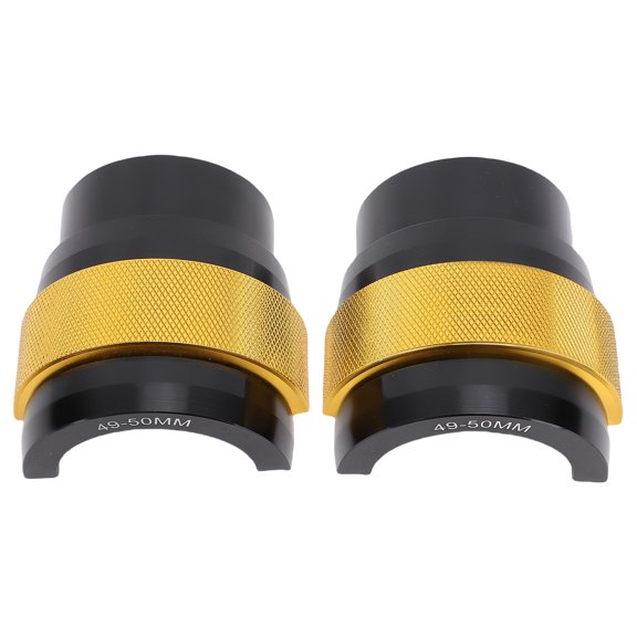 BIMZUC 2PCS Front Suspension Oil Seal Driver Tool CNC Aluminum Alloy Installation Kit Universal Fit for 49mm-50mm Motorcycle Legs