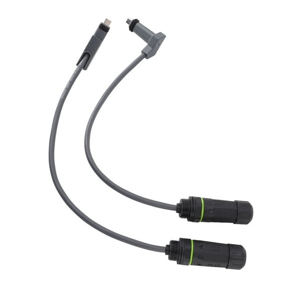 BIMZUC 2PCS SPX Plug to RJ45 Connector Adapters IP68 Waterproof Ethernet Cable Adapter for Gen 2 Dish Antenna Router 1200mbps Transmission (8.66 inches / 22.00 cm)