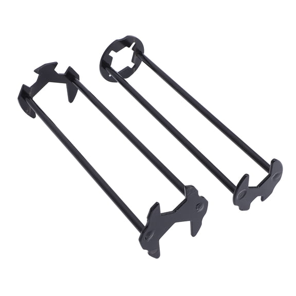 BIMZUC 2Pcs Basin Wrench Steel Lightweight Under Sink Faucet Plumbers Wrench Tool for RV Yacht Campervan Multifunctional Installation Removal Hand Tool (8.07 inches / 20.5 cm)