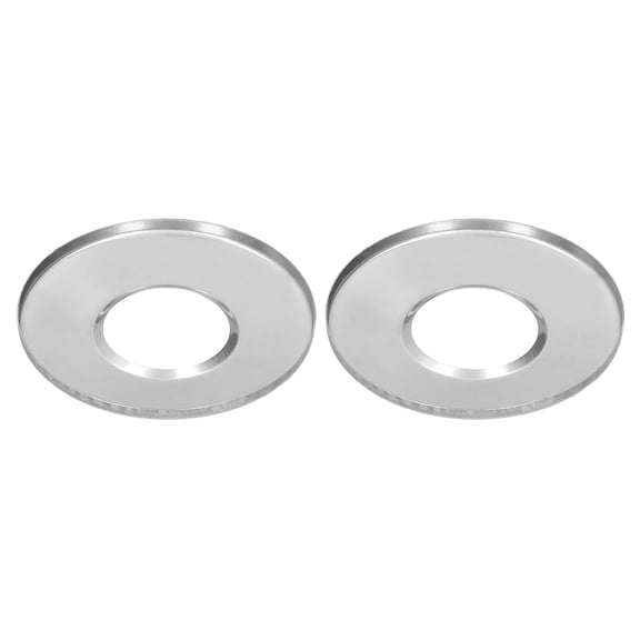 BIMZUC 2Pcs Premium Swimming Pool Ladder Escutcheon Cover Plate Set Designed for 4.2cm / 1.65 inches Ladder Pipe, Durable Stainless Steel Hand Rail Replacement Parts for Easy Upgrades