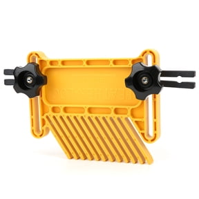 BIMZUC 2Pcs Woodworking Feather Board Set Router Tables Saws Yellow Carpentry Aid Hand Tool Kit