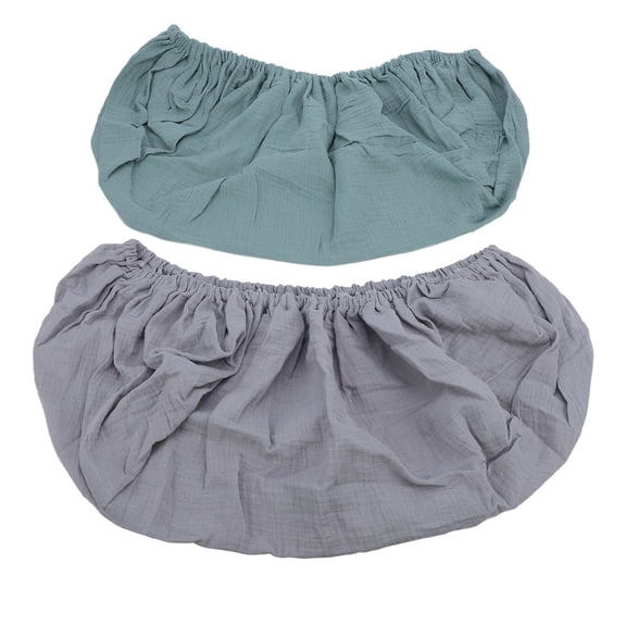 BIMZUC 2pcs Changing Pad Cover Gentle Breathable Diaper Changing Table Pad Cover Solid Color Changing Pad Sheets for Baby Nursery Room Green Grey Modern Style, 32x16 in / 81x40 cm