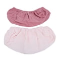thumbnail image 1 of BIMZUC 2pcs Changing Pad Cover Soft Breathable Diaper Changing Table Pad Cover Solid Color Changing Pad Sheets for Baby Nursery Room Light Pink Ultra Soft Comfort, 32x16 in / 81x40 cm, 1 of 9