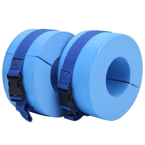 BIMZUC 2pcs EVA Swim Cuffs Water Aerobics Float Ring Ankles Arms Belts with Quick Release Buckle Swimming Equipment For Adult Fitness Aquatic Therapy And Pool Exercise Workouts