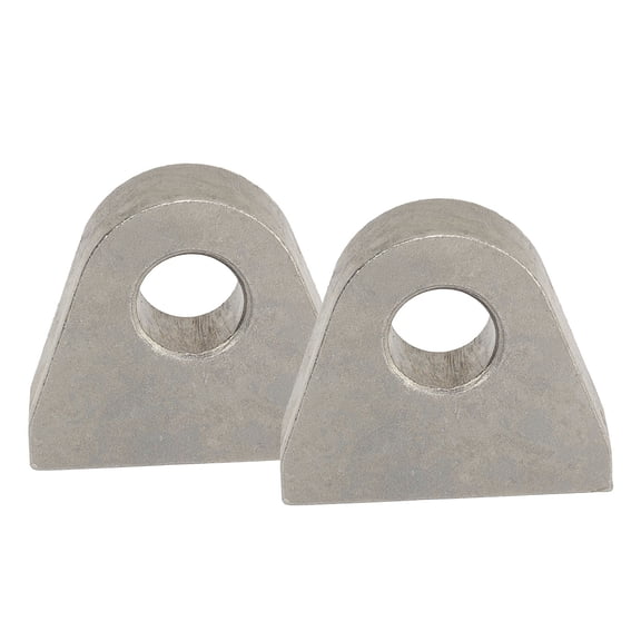 BIMZUC 2pcs Heavy Duty 1 Inch Thick Steel Weld On Shackle Clevis Mounts (2.54 cm) for Tractors & Off-Road Towing Recovery