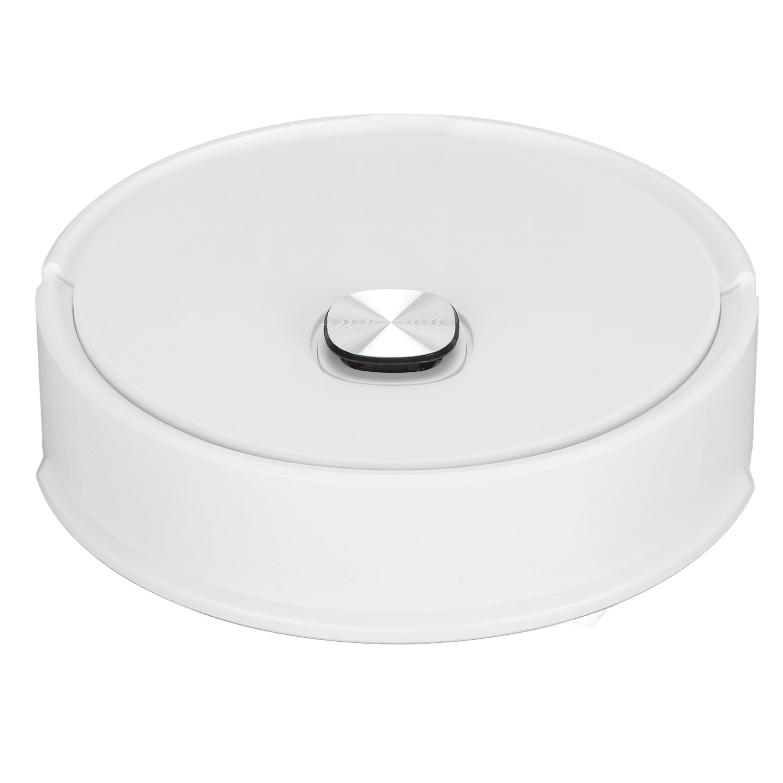 BIMZUC 3 in 1 Robot Vacuum Cleaner Anti Fall Smart Robotic Vacuum Strong Suction Obstacle Avoidance for Pet Hair Hardwood Floor Daily Cleaning (9.4x9.4 in / 24x24 cm) White