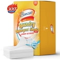 thumbnail image 1 of BIMZUC 300 Count Unscented Laundry Sheets, Laundry Detergent Sheets up to 600 Loads, 1 of 8