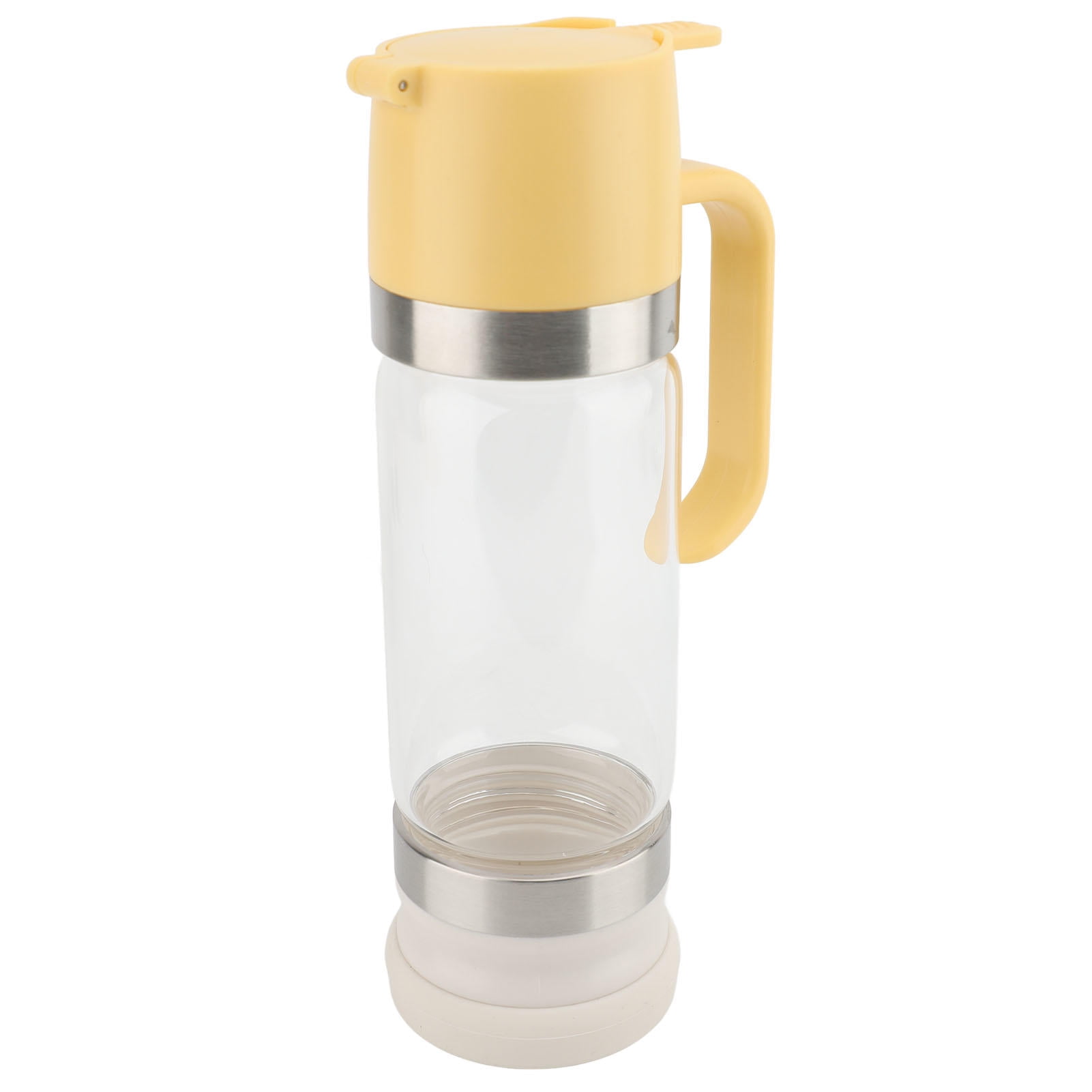 BIMZUC 300 ml Leak‑Proof Glass Syrup Dispenser – No‑Drip, Heat‑Resistant, Multi‑Use Honey & Sauce Bottle with Handle