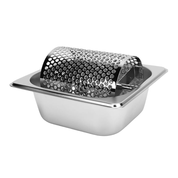 BIMZUC 304 Stainless Steel Butter Spreader Roller Versatile Bread & BBQ Wheel for Easy, Even Spread