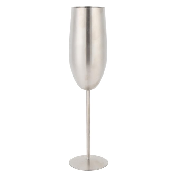 BIMZUC 304 Stainless Steel Champagne Flutes 260ml  ColdInsulating, Dishwasher Safe, Unbreakable Wine Goblet for Weddings & Parties
