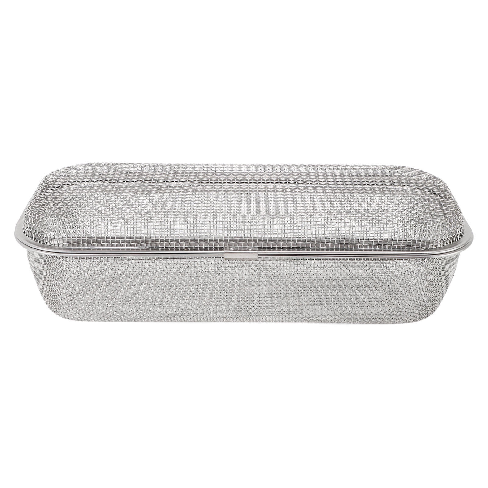 BIMZUC 304 Stainless Steel Dishwasher Utensil Basket – Compact Mesh Holder for Spoons, Chopsticks & Forks, 4.5x10.4x3.0in