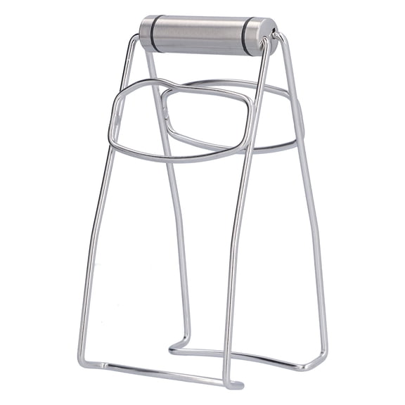 BIMZUC 304 Stainless Steel Hot Dish Plate Clip 7.1 inches / 18 cm Anti Scalding Non Slip Dish Gripper Bowl Clamp Holder
