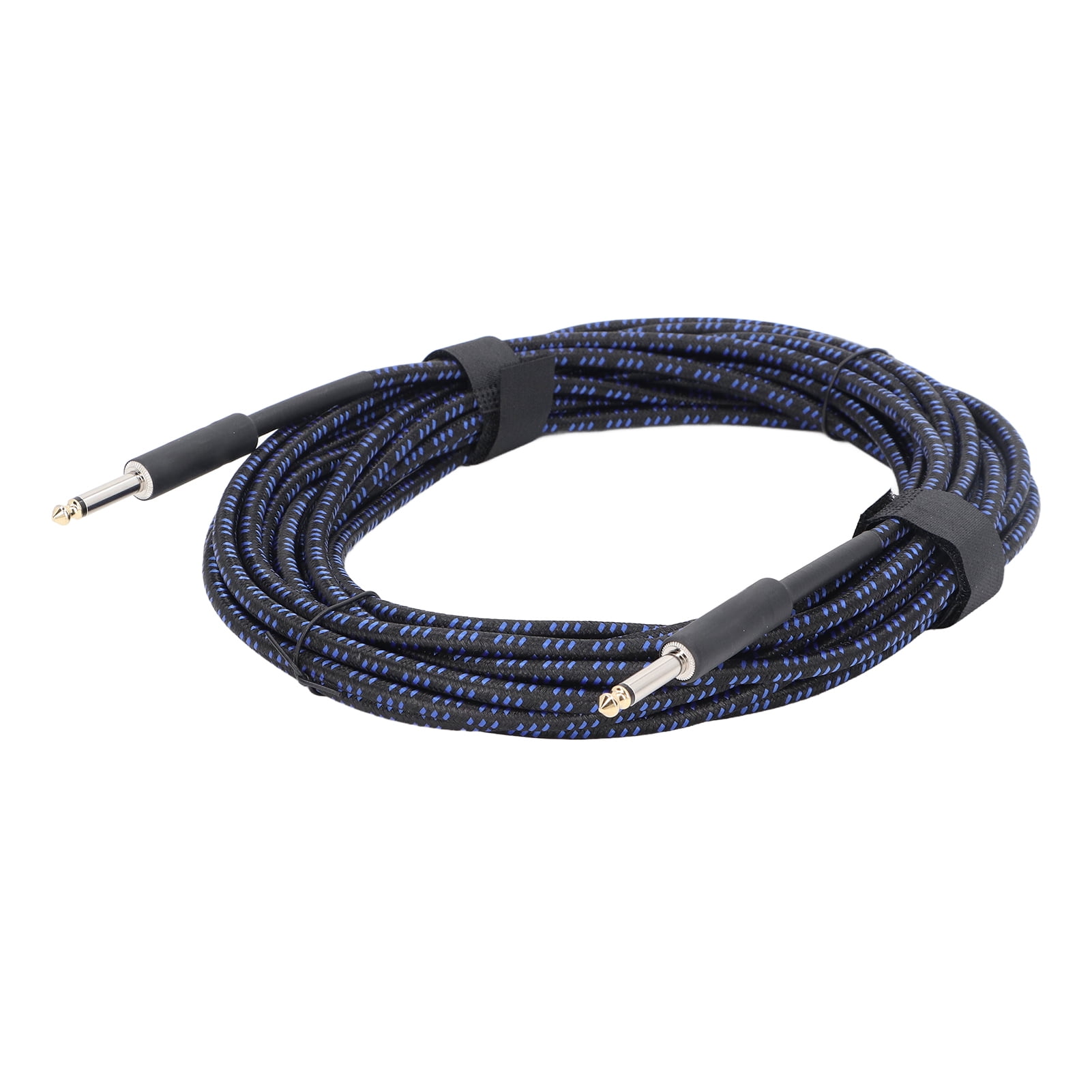 BIMZUC 32.8ft 10m Instrument Cable Musical Electric Guitar Bass Connection High Shielding Blue Audio Cord