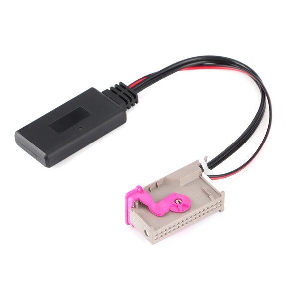 BIMZUC 32PIN Audio Input Adapter Car Bluetooth 5.0 Module Input Cable Fit for RNSE Navigation A8 TT R8 A3 A4