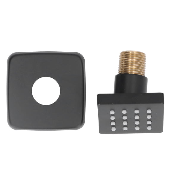 BIMZUC 360 Adjustable Body Spray Sprayer 16 Orifices, Brass, Brushed Nickel, WallMounted, G1/2 Connection, Spa Massage