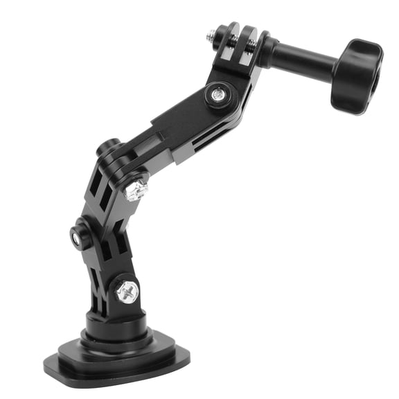 BIMZUC 360 Degree Rotation Motorcycle Aluminum Helmet Bracket Set Motion Camera Mount (5.5 inches / 14 cm)[cite: 1]