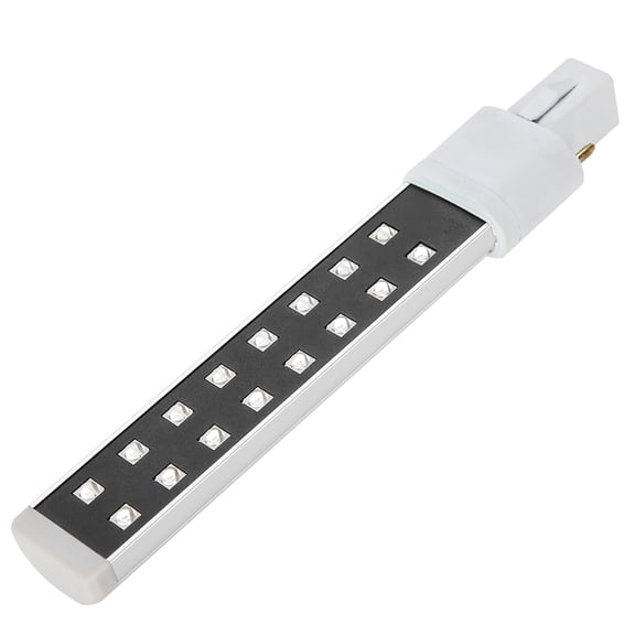 BIMZUC 395nm LED UV Nail Art Gel Curing Dryer Light Tube Replacement Manicure Tool Bulb, Fast Drying Curing Lamp Tube for Home and Salon Use, 6.69 inches / 17 cm, White