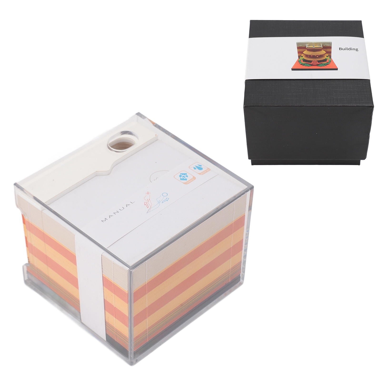 BIMZUC 3D Anime Memo Pad – Eco‑Friendly Paper Sculpture, Hand‑Cut Design, Dual‑Use Notebook & Desktop Ornament