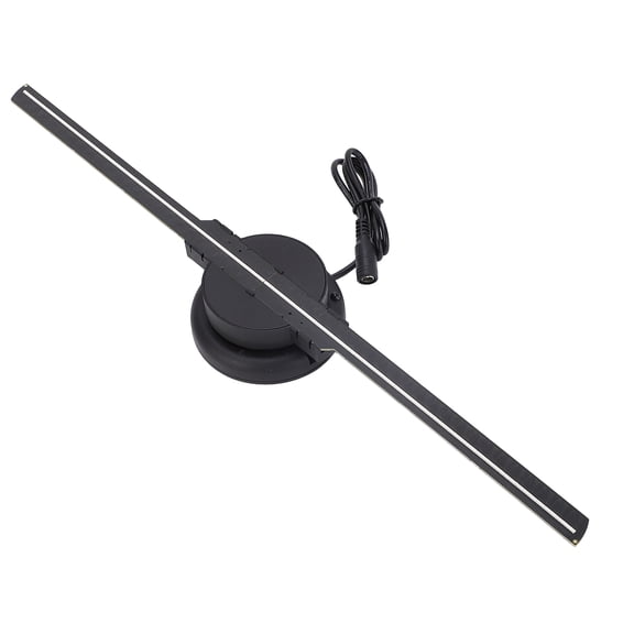 BIMZUC 3D LED Hologram Fan Projector 400x400mm 15.7 inches WiFi Remote 256 LED High Resolution Advertising Display UK Plug