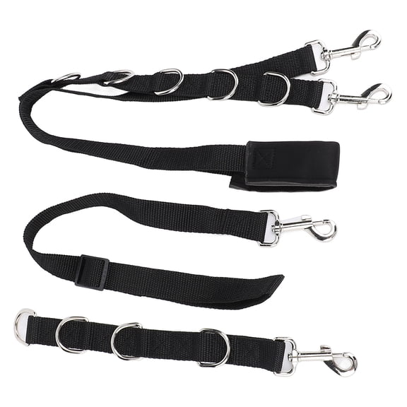 BIMZUC 3pcs Pet Grooming Strap Nylon Adjustable Length Dog Grooming Leash Restraint for Bathing Washing Belly Strap (6.3 inches / 16 cm)