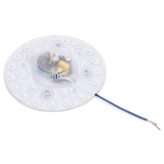 BIMZUC 4.9 Inches / 12.5 cm Ceiling Fan LED Light Replacement 3 Color Adjustable Flush Mount Magnetic LED Fan Light Retrofit Round Panel
