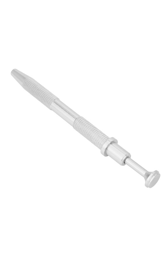 4 Claws Tweezers Small Volume Antirust Antiskid Jewelry Clip Retractable Alloy Prong Holder Silver Watch Repair Tool Parts Grabbing (4.6 inches / 11.7 cm)