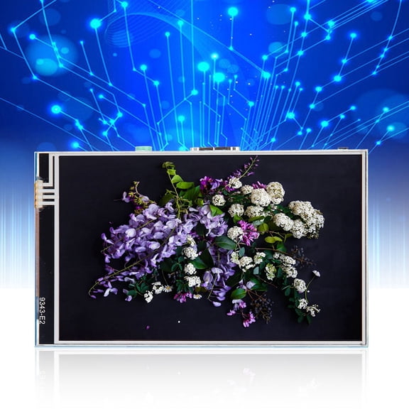 BIMZUC 4 Inch Screen HDMI Display IPS HD 800 x 480 Resistive Touch DC 5V Monitor for Raspberry Pi 3b 4B Premium Optoelectronic Display Screen High Resolution Touchscreen Replacement Accessory