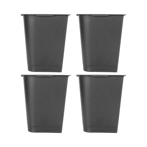 BIMZUC 4 Pcs 8 Inches / 20.3 cm Black Trapezoid Heavy Duty Bed Chair Risers Furniture Leg Lift Extra Raisers Stand