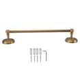 thumbnail image 1 of BIMZUC 41 cm All‑Copper European Style Wall‑Mounted Towel Rack – Single‑Pole, Antique Finish, Space‑Saving Bathroom Hook, 1 of 6