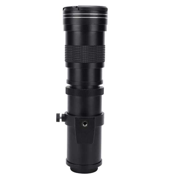 BIMZUC 420-800mm F/8.3-16 Manual Telephoto Zoom Lens for SLR Cameras, Black, 10.63 inches / 27 cm
