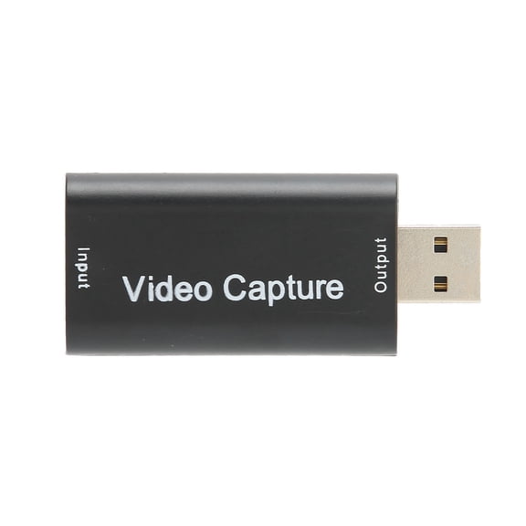BIMZUC 4K HD Multimedia Interface Video Capture Card Recording Box Equipment Accessory for PS4 DVD, USB Video Capture Adapter for Gaming Streaming Live Broadcasting, 1080P Output PC Laptop Mac