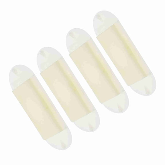 BIMZUC 4PCS Bee Escape Equipment Beehive Nest Door Plastic Beekeeping Porter Tools White 4.3"x1.7"