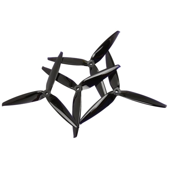 BIMZUC 4PCS Drone Propeller 3 Blade High Speed 7inch 180mm Propeller Prop for CW FPV Drone 2206 to 1500kv Motor Replacement Parts, 7.48 x 6.69 x 0.79 inches / 19x17x2 cm