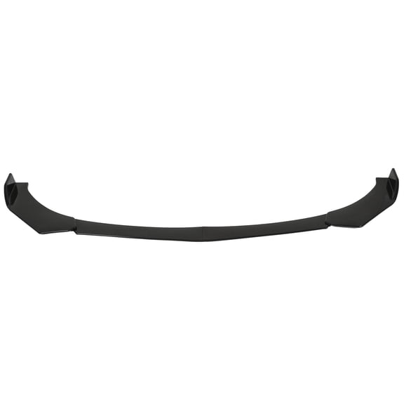 BIMZUC 4PCs Front Bumper Chin Spoiler Glossy Black Universal Splitter Diffuser Body Kit 25.59 Inches / 65 cm