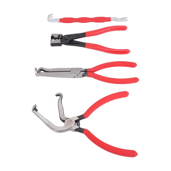 BIMZUC 4Pcs Electrical Disconnect Pliers Automotive Universal Kit Plug Connector Tool Separator (8.66 in / 22 cm)