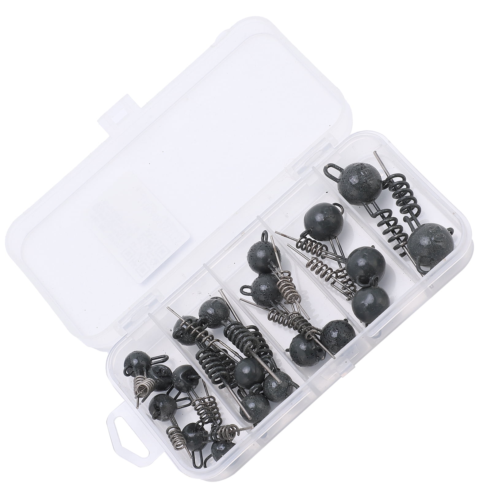 BIMZUC 5-20g Durable Fish Head Hooks with Round Jig Head High Quality Metal Fishing Accessories 5.51 inches / 14 cm