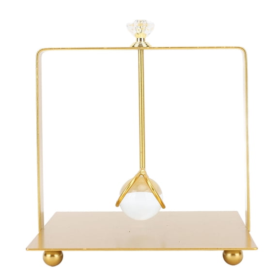 BIMZUC 5.9" Gold Metal Napkin Holder – Lift‑Handle Square Design, Durable Iron, Elegant for Home, Hotel & Office