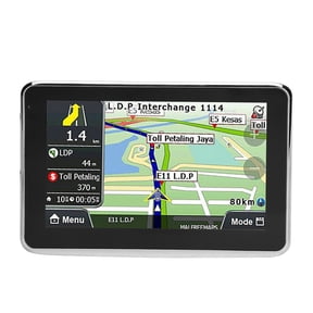 BIMZUC 5 Inch Universal Car GPS Navigator Touch Screen Auto GPS Navigation System with Europe Map 8GB ROM 256MB RAM Voice Prompt Speed Warning Vehicle GPS Device