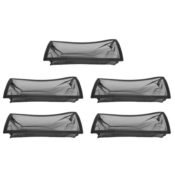 BIMZUC 5-Pack 4"x10" Floor Register Filter Covers, Replacement Air Vent Screens with Mesh Net, Easy Install Dust & Debris Trap for Home Ventilation