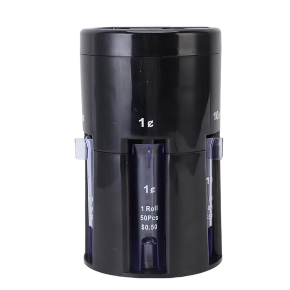 BIMZUC 5-in-1 Automatic Coin Sorter Rotatable Base Change Counter Machine