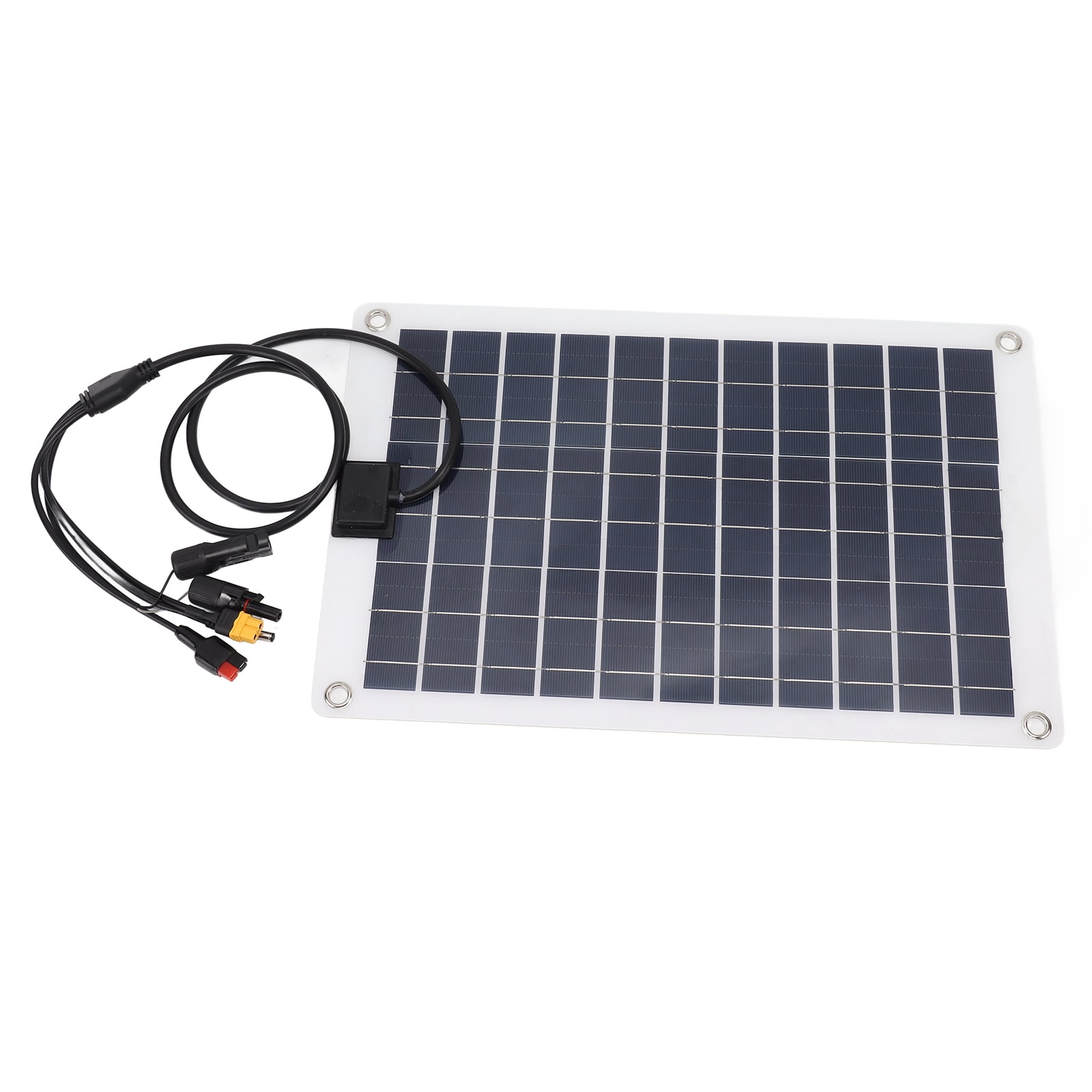 BIMZUC 50W Portable Solar Panel Kit, Waterproof Solar Battery Charger for Outdoor Camping and RV, 16.5 x 10.6 inches / 42 x 27 cm