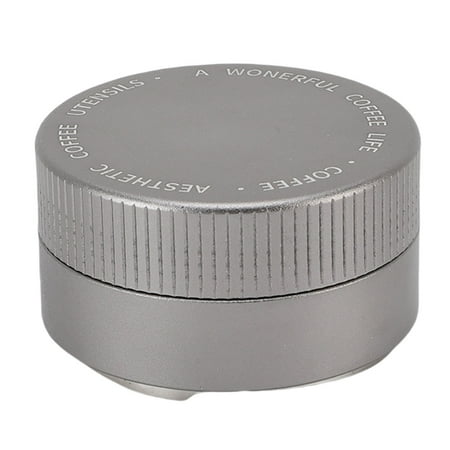 BIMZUC 51mm 304 Stainless Steel Coffee Tamper Distributor – Auto Depth Adjustable Leveler with Self-Weight Gravity Distribution for Café & Home Use