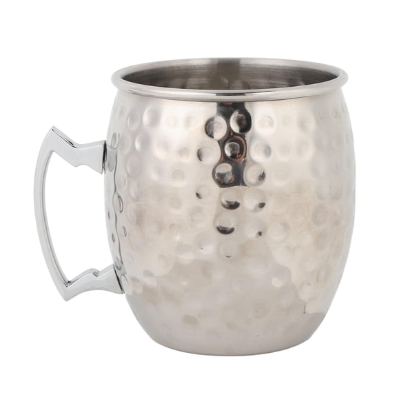 BIMZUC 550ML 304 Stainless Steel Cocktail Mug Honeycomb Pattern, Unbreakable, ColdRetention Outdoor Cup, Dishwasher Safe