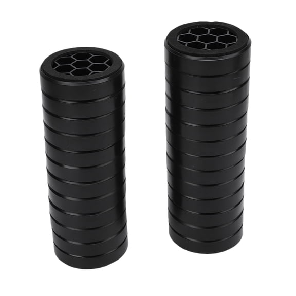BIMZUC 56 X 15mm (2.2 x 0.59 inches) 25 Pcs Speaker Isolation Feet Pad Plastics Foam Anti Vibration Feet Pads for CD DVD Player Amplifier Turntable and Home Audio Equipment Black Round Set